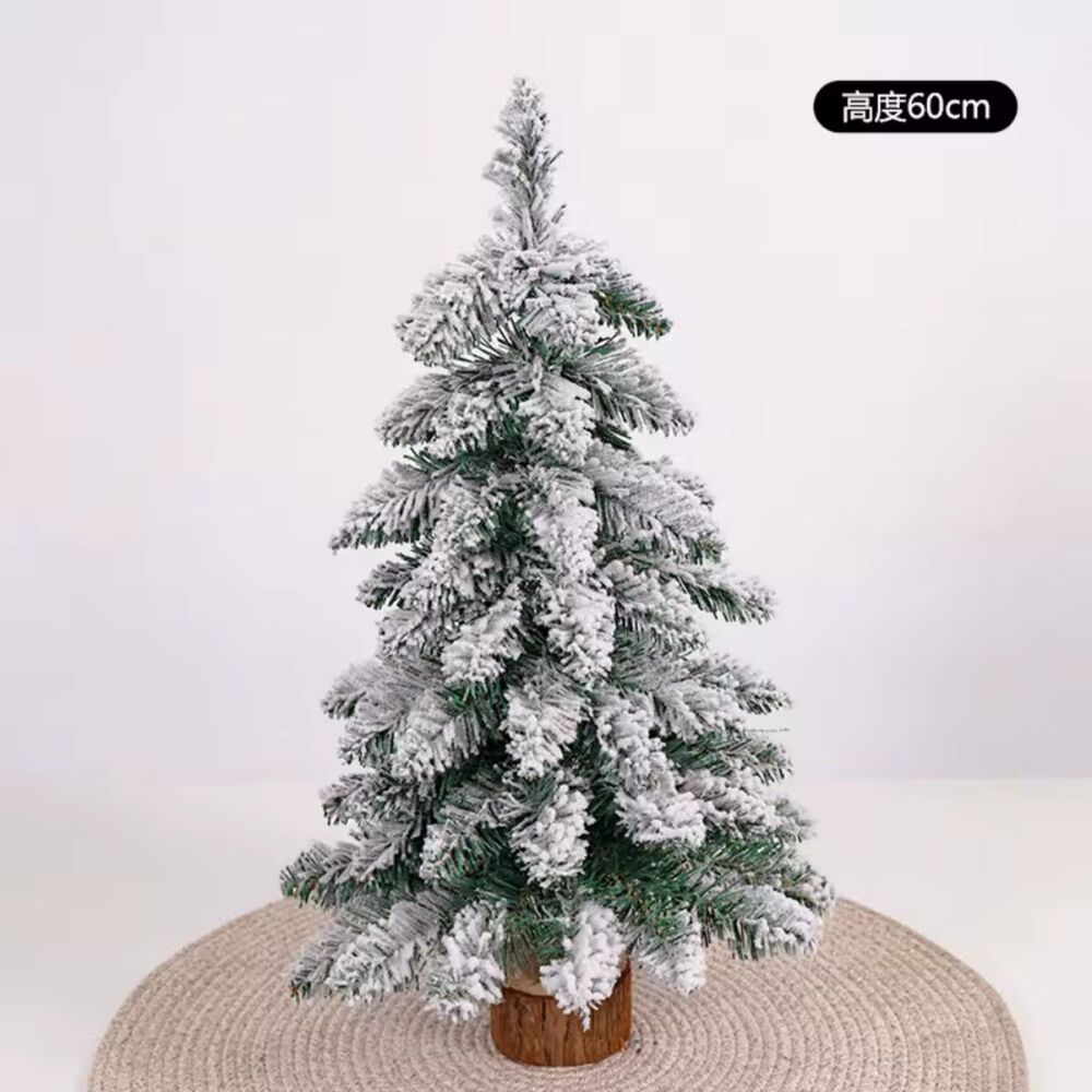 Mini Flocked Tabletop Christmas Tree NEW